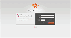 Desktop Screenshot of dgd.gdys7.com